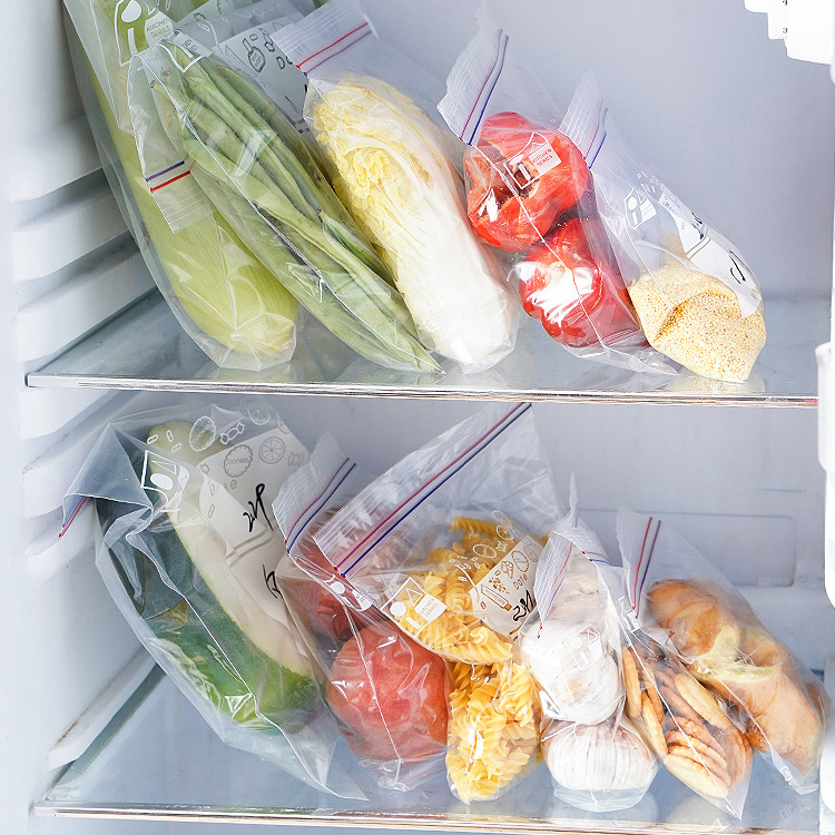 Túi Zip Siêu Dày - Đựng Thực Phẩm, Thức Ăn Để Tủ Lạnh - HÀNG CÓ SẴN