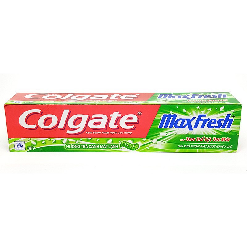 [HCM]Kem Đánh Răng Colgate Maxfresh Trà Xanh Cực The Mát 180g