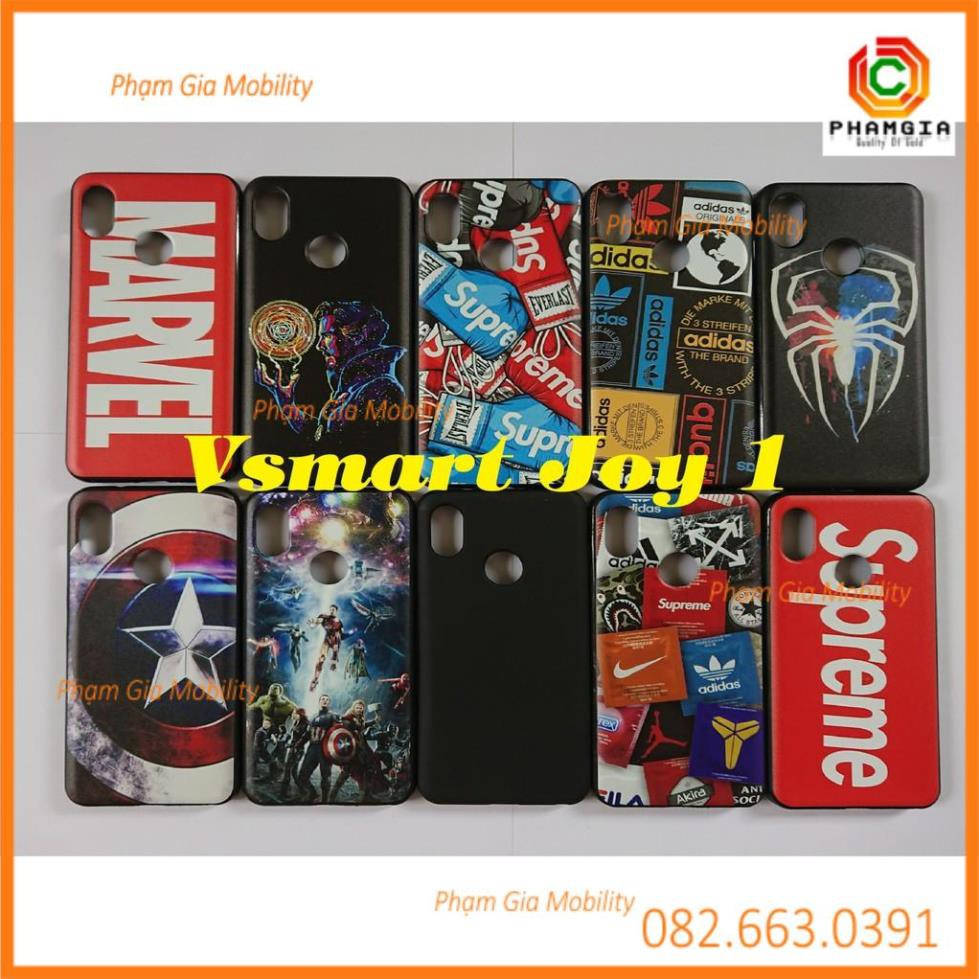 Ốp lưng Vsmart Joy 1 dẻo đen in hình đẹp, sắc nét
