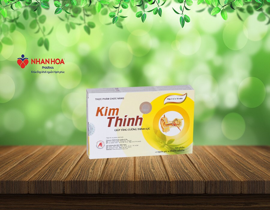Kim Thính - Tăng cường thính lực (Hộp 30 viên)