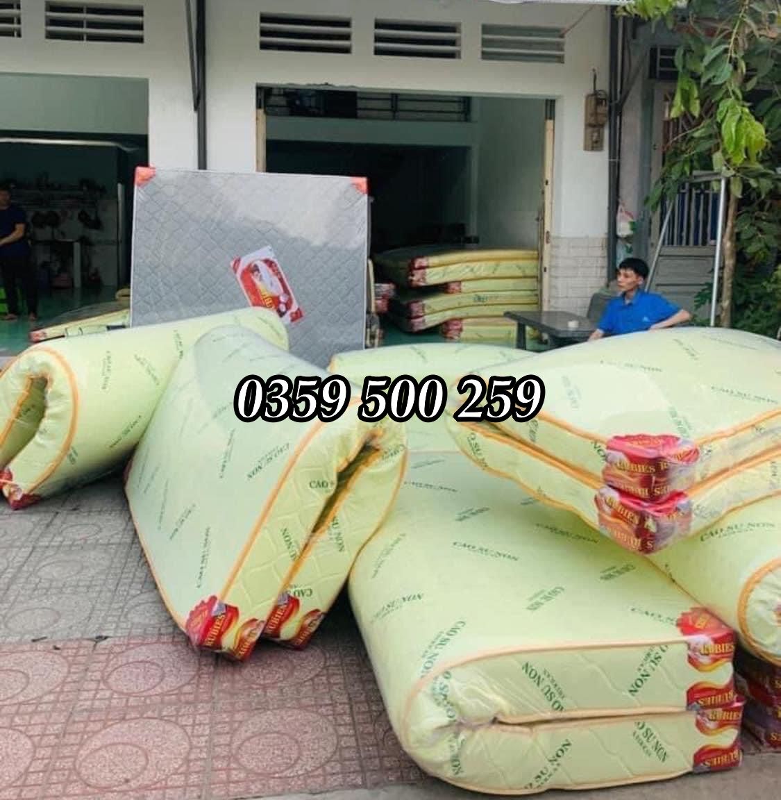 NỆM CAO SU NON ĐỦ KÍCH THƯỚC - HOẢ TỖC HCM
