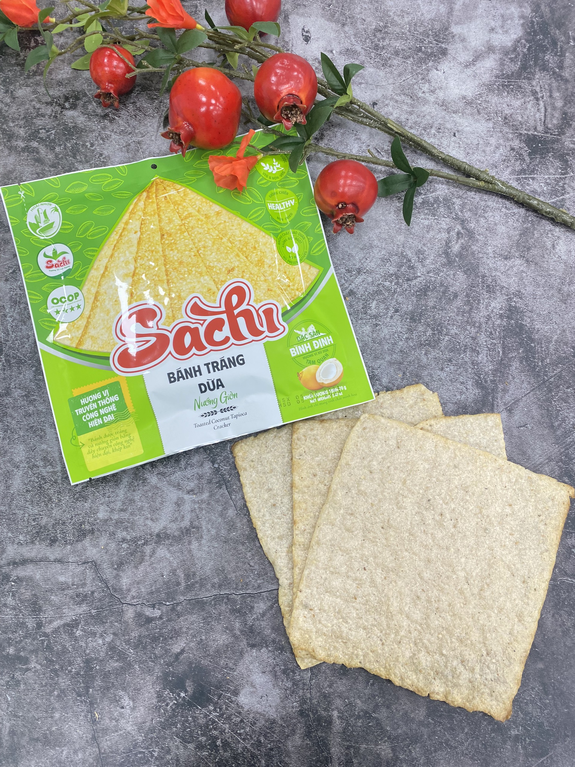 Bánh tráng Sachi 4 vị