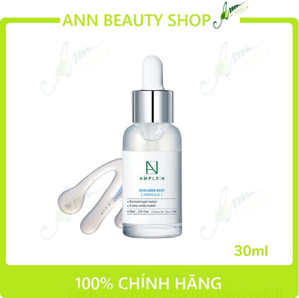Tinh chất ample:n hyaluron shot light ampoule coreana 100ml