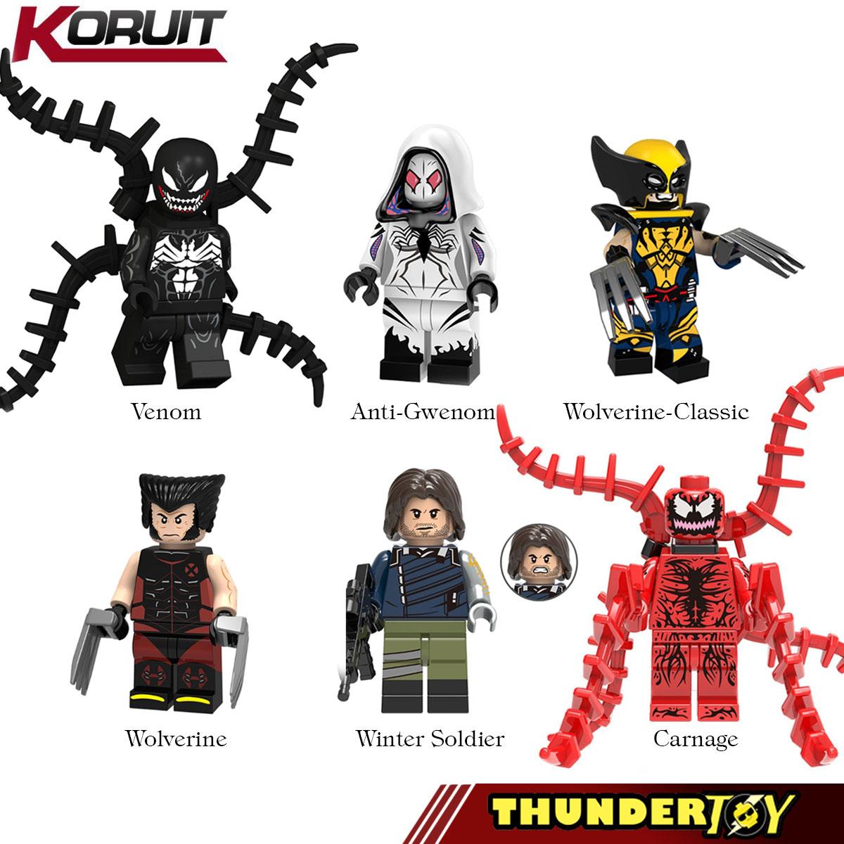 [HCM]Đồ chơi lắp ráp Mini Figure nhân vật anh hùng Xman venom