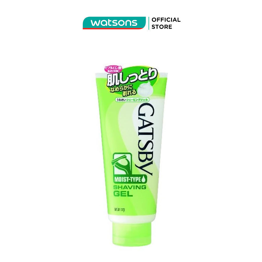 Gel cạo râu gatsby dưỡng ẩm 205g jp
