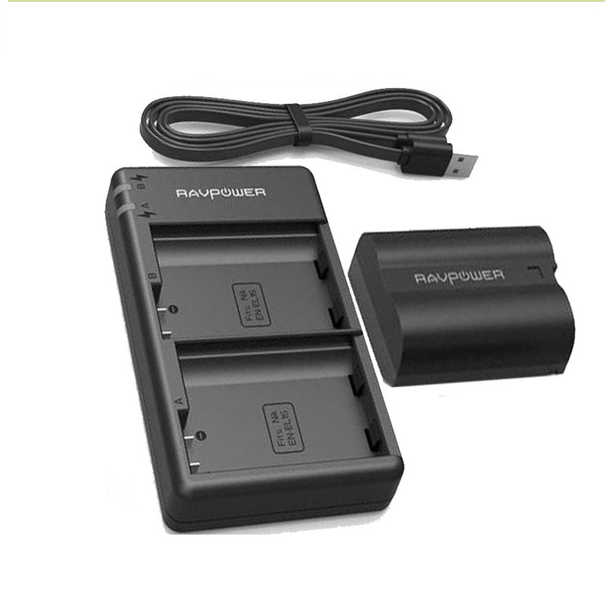 Pin Sạc RAVPower EN-EL15 cho Nikon