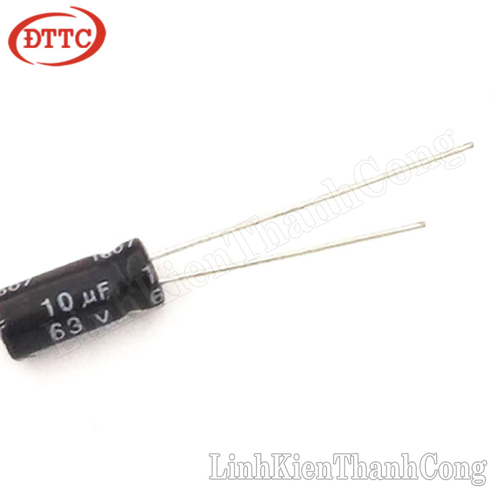 Bộ 2 Chiếc Tụ hóa 10uF 63V (5x11mm)