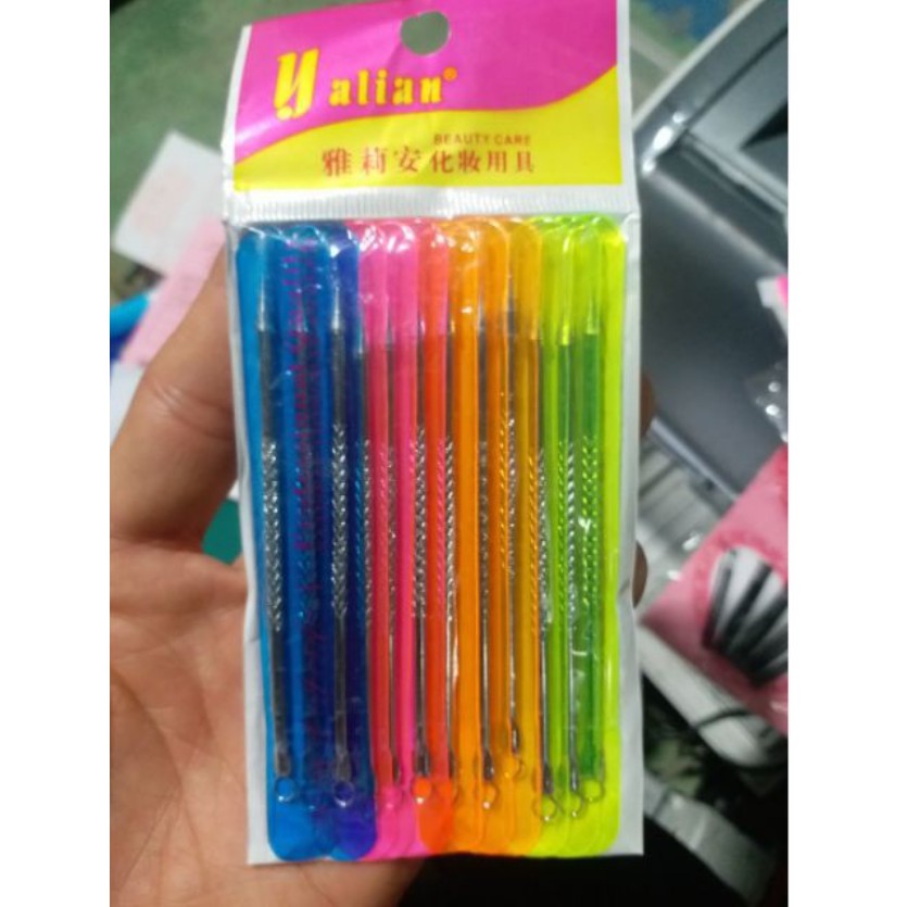Vỉ Kim Lấy Mụn Màu ( Dây 12 Kim ) - SPA88