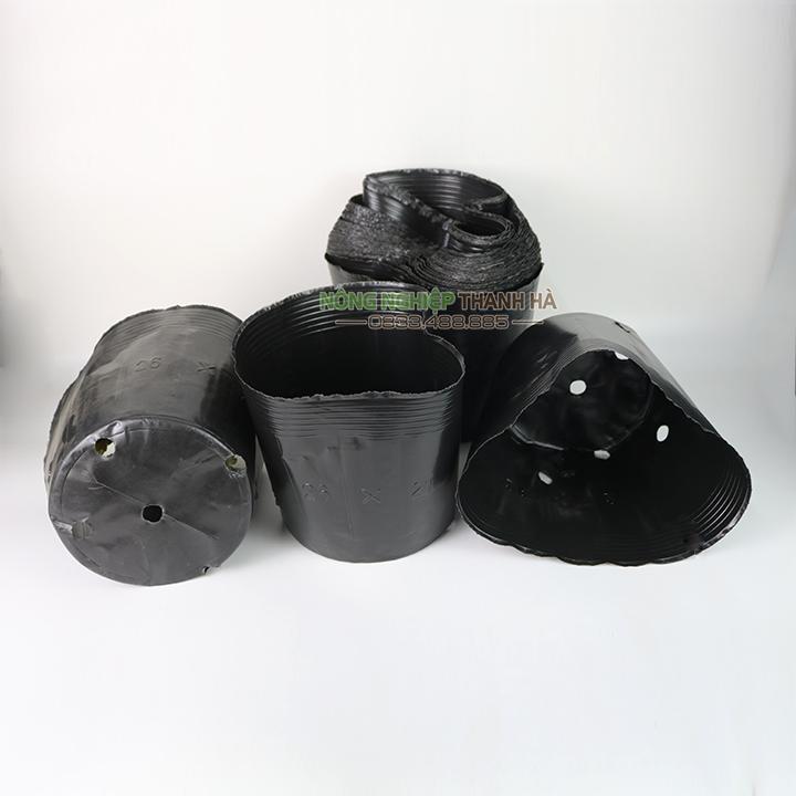 1 Kg Chậu nhựa dẻo ươm cây kích thước 26x21