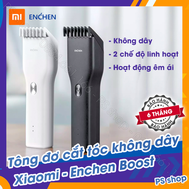 Tông đơ cắt tóc không dây Xiaomi Enchen Boost - Enchen Boost Hair Clipper - Bảo hành 6 tháng giá rẻ