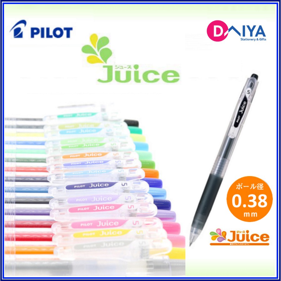 Bút bi gel pilot juice lju-10ef, 0.38mm