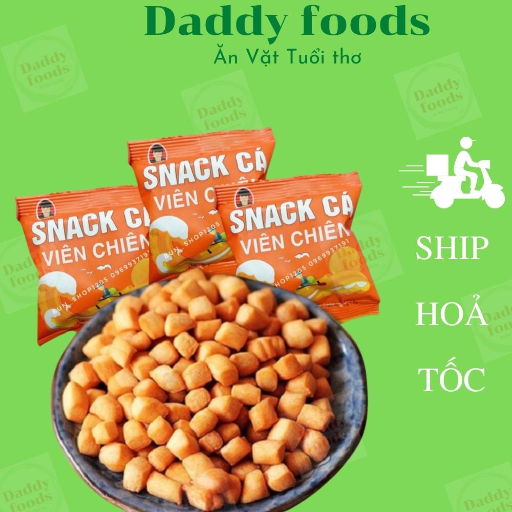 Combo 10 gói snack cá viên chiên gói 12g hàng mới date mới