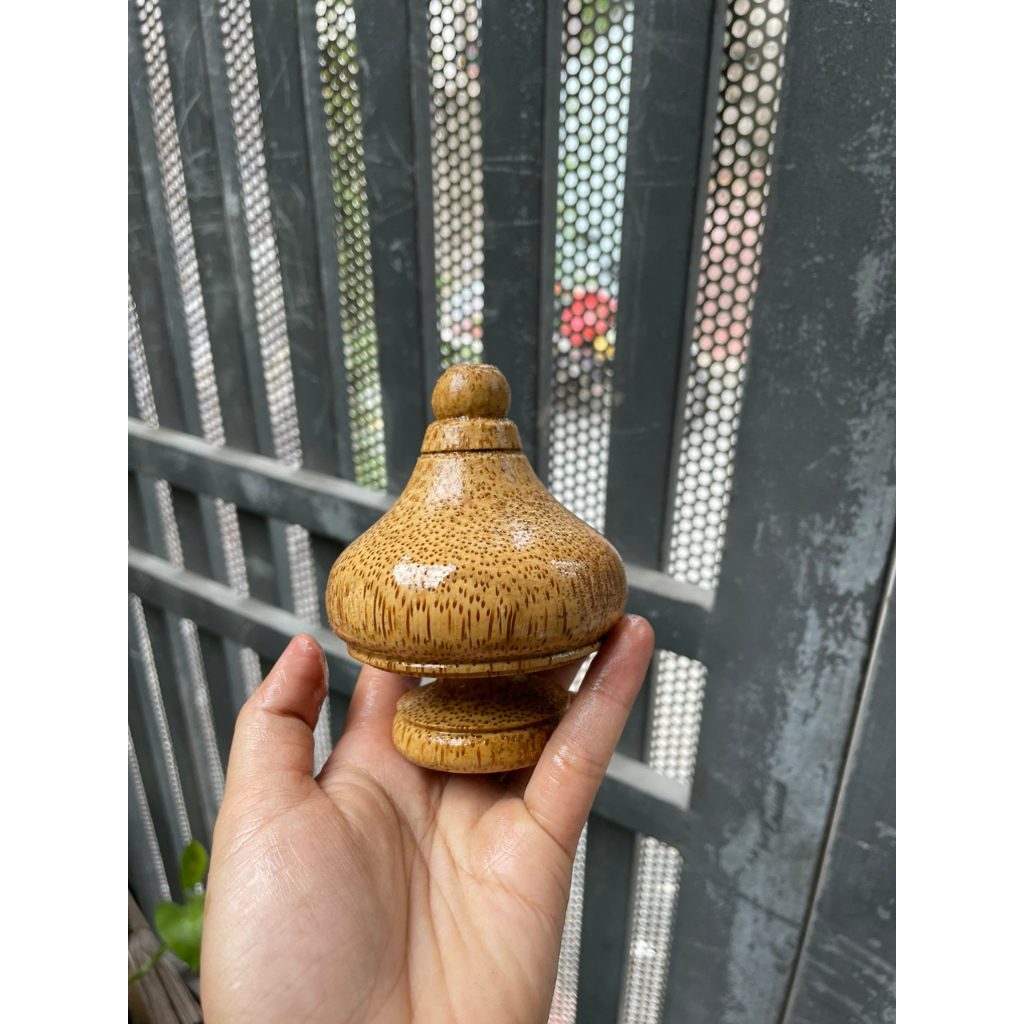 Nậm tre già lồng chim chào mào, nậm trơn đẹp, hàng chất lượng..
