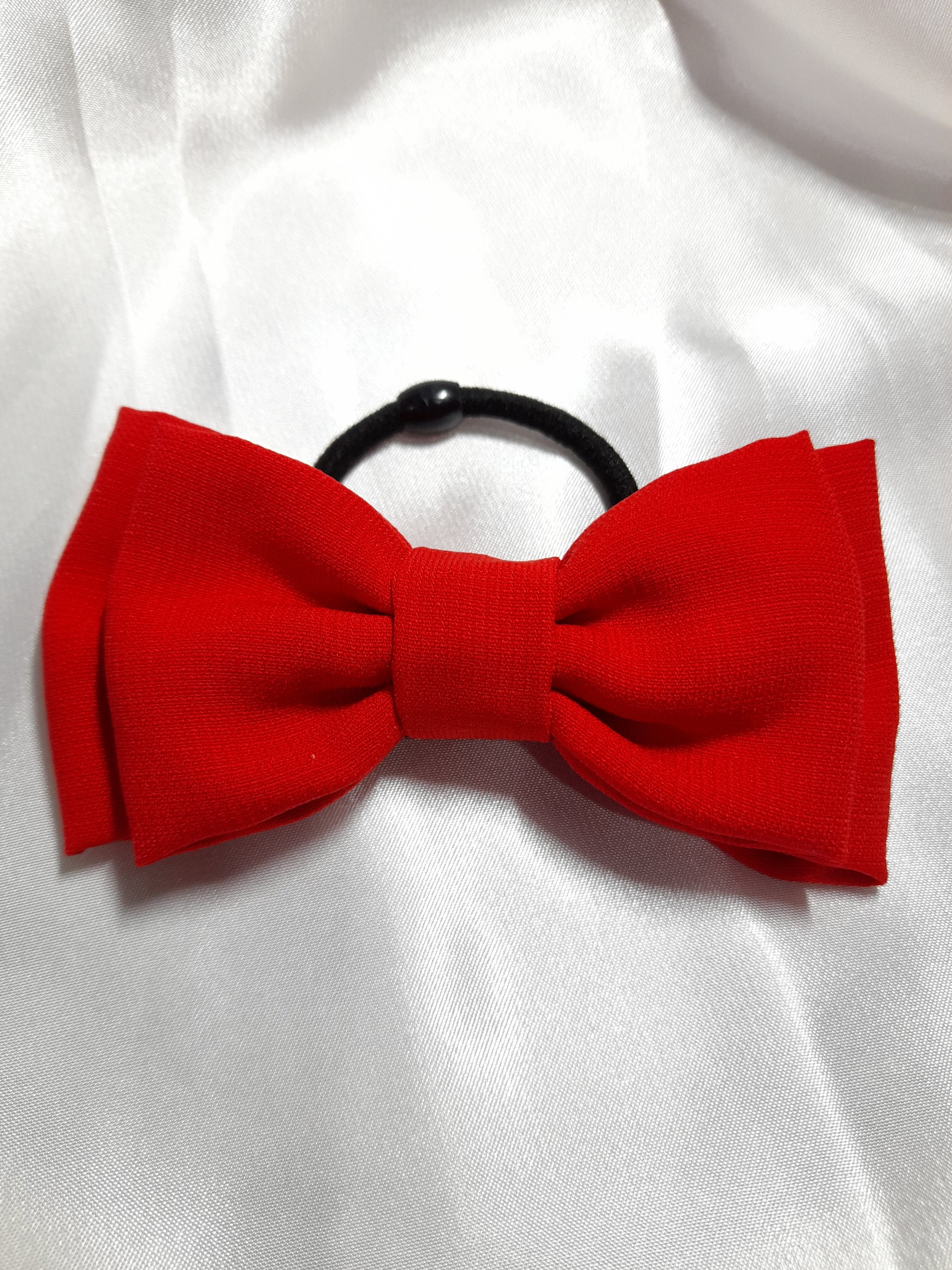 Set 03 Món Cột Tóc Handmade  Màu Đỏ