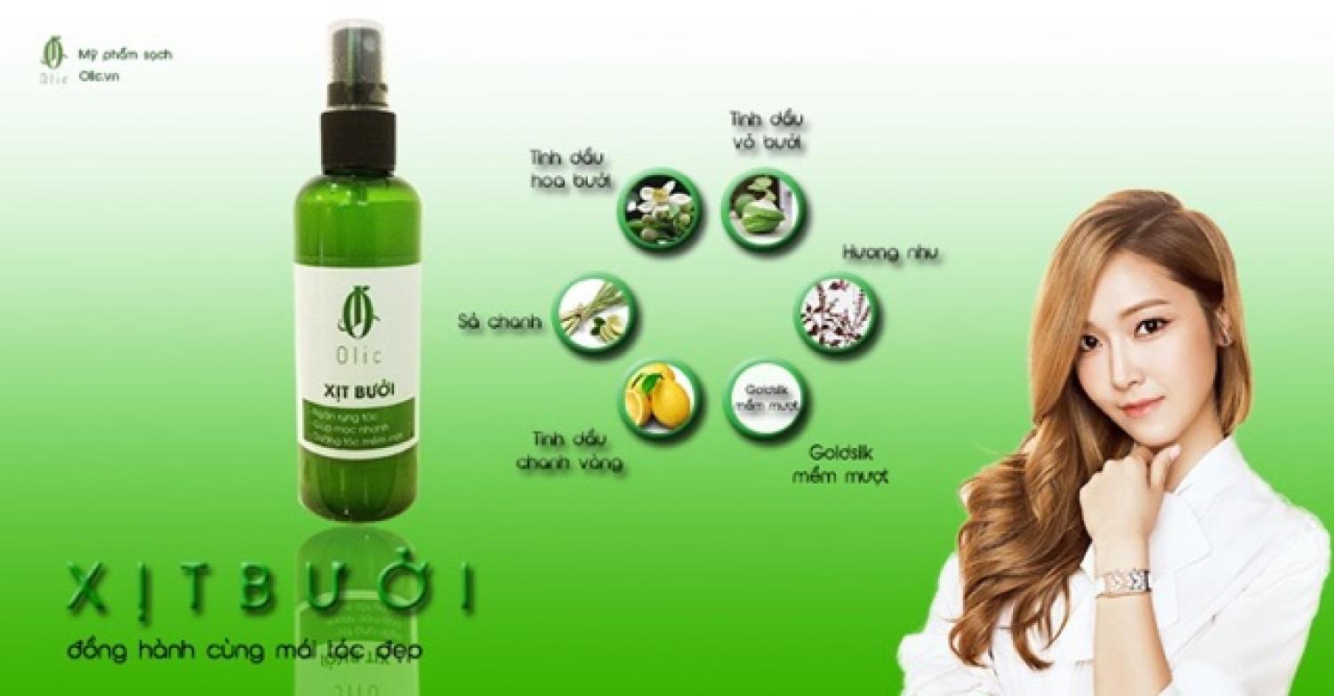 Tinh dầu xịt bưởi thiên nhiên Olic