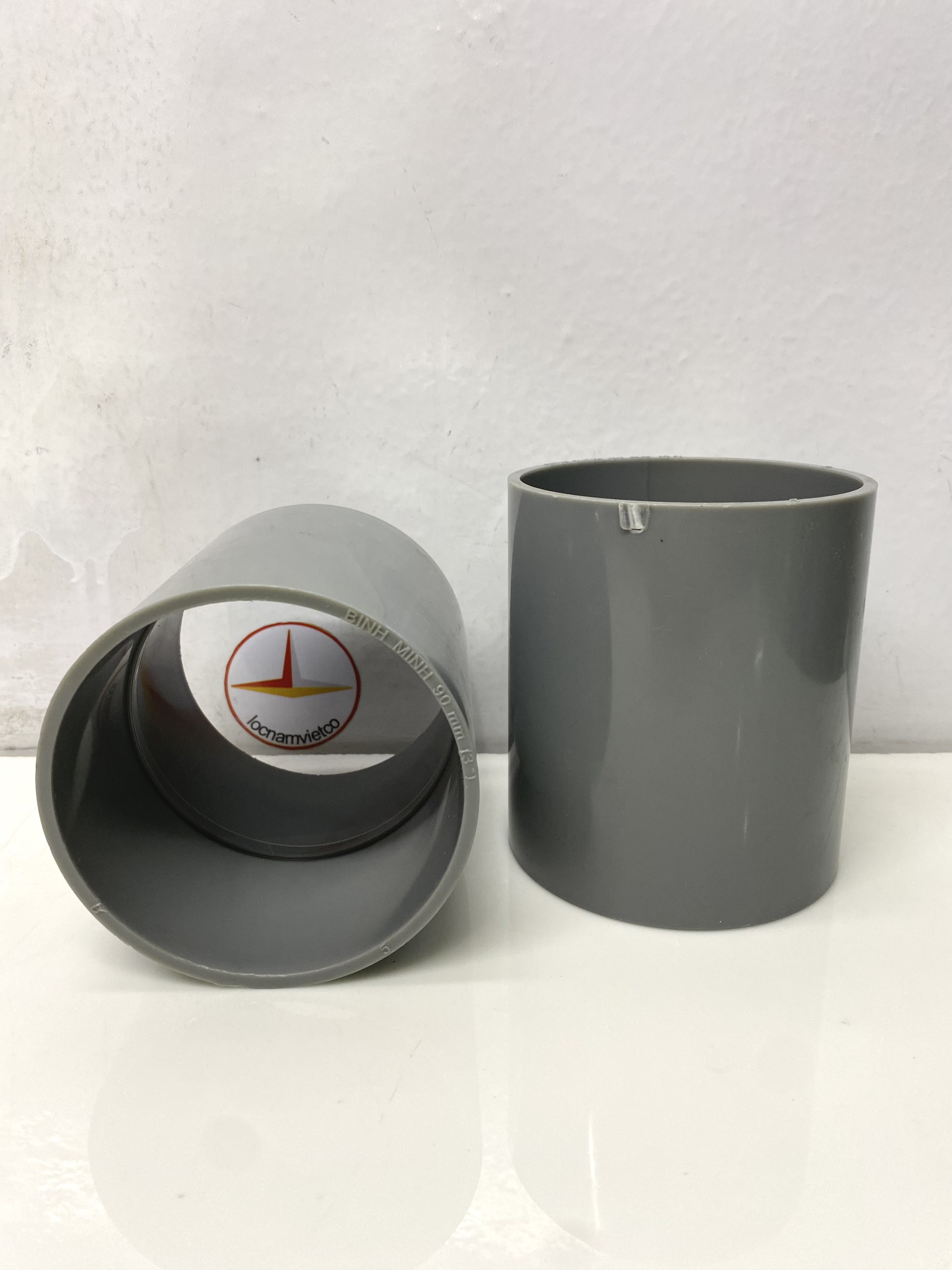 Nối 90 nhựa PVC Bình Minh (Plaint Socket)_N90M