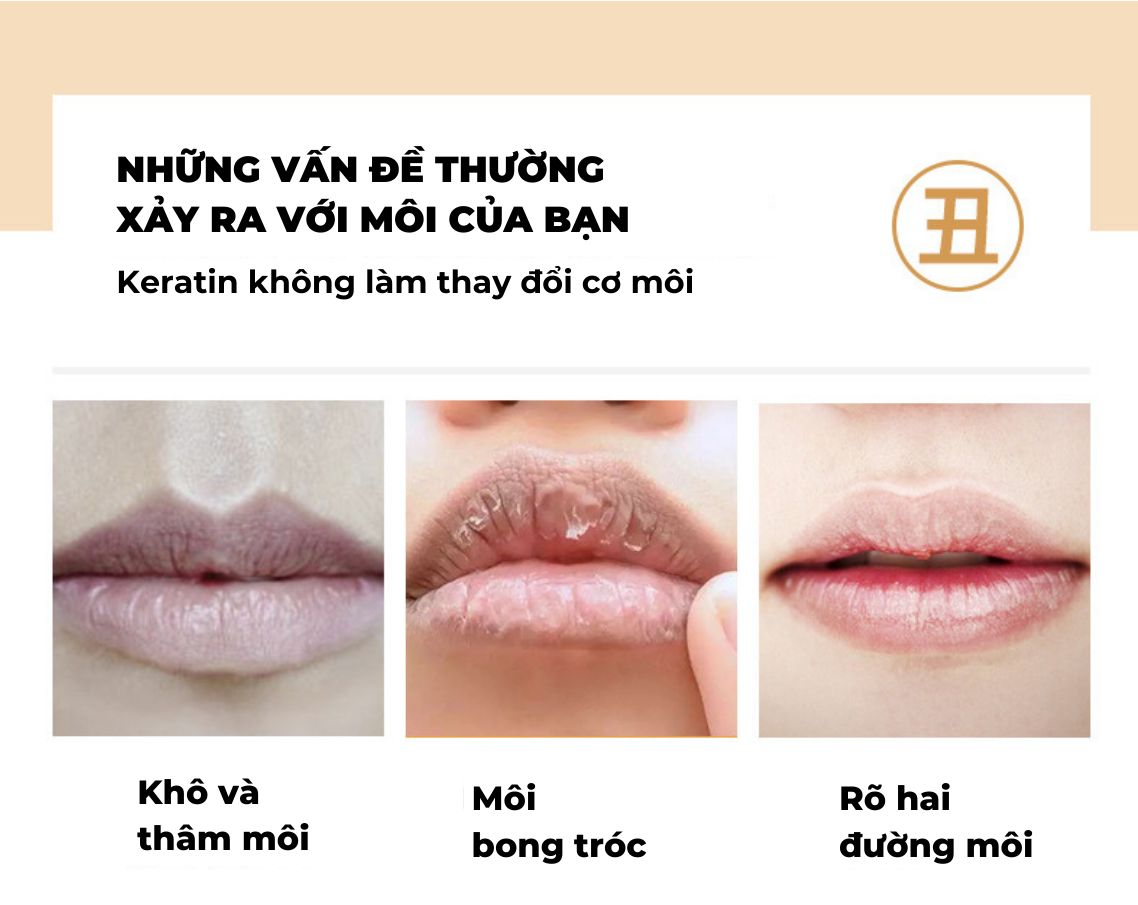 SON ĐƯỜNG NÂU TẨY TẾ BÀO CHẾT TRÊN MÔI, GIÚP ĐÔI MÔI TRỞ NÊN HỒNG, CĂNG BÓNG CẢI THIỆN VẾT NỨT VÀ BONG TRÓC