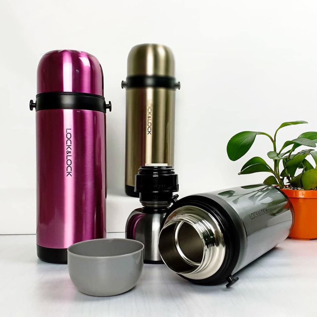 Bình giữ nhiệt Lock and Lock Easy Take LHC1439 1000ml chất liệu inox 304S Cao Cấp