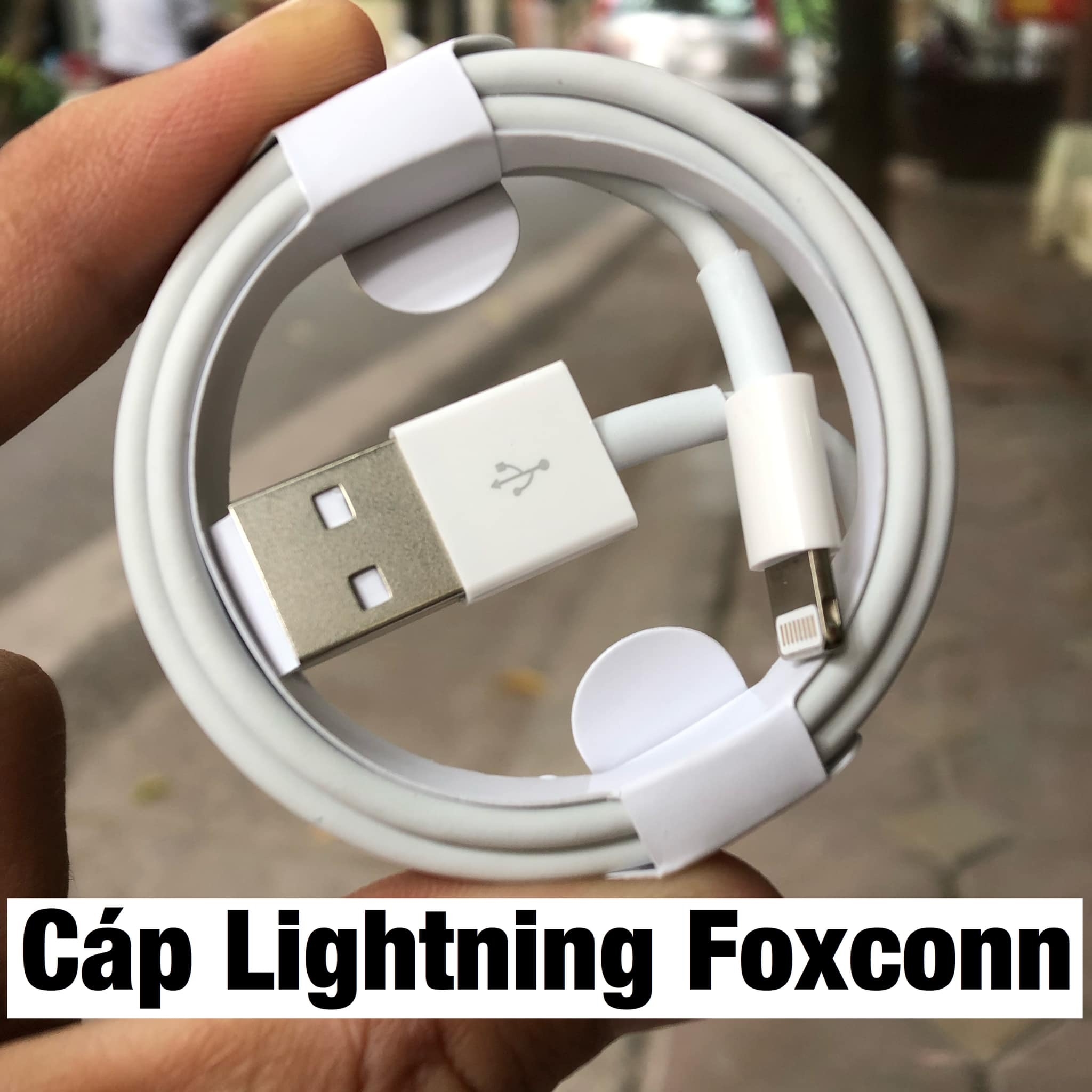Dây cáp sạc iphone lightning foxconn 6ic mẫu mới 2021cho iphone 66s78plus/xrxs max