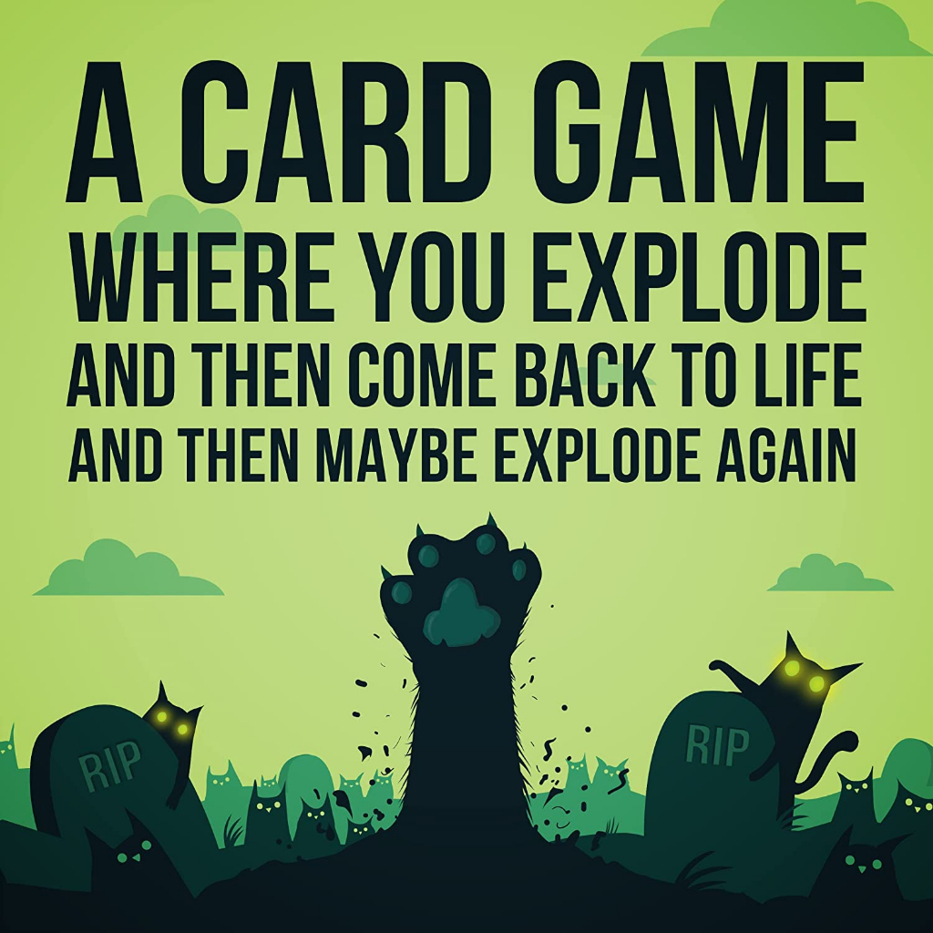 [CAO CẤP] BỘ TRÒ CHƠI BOARDGAME Mèo Nổ ZOMBIE KITTENS
