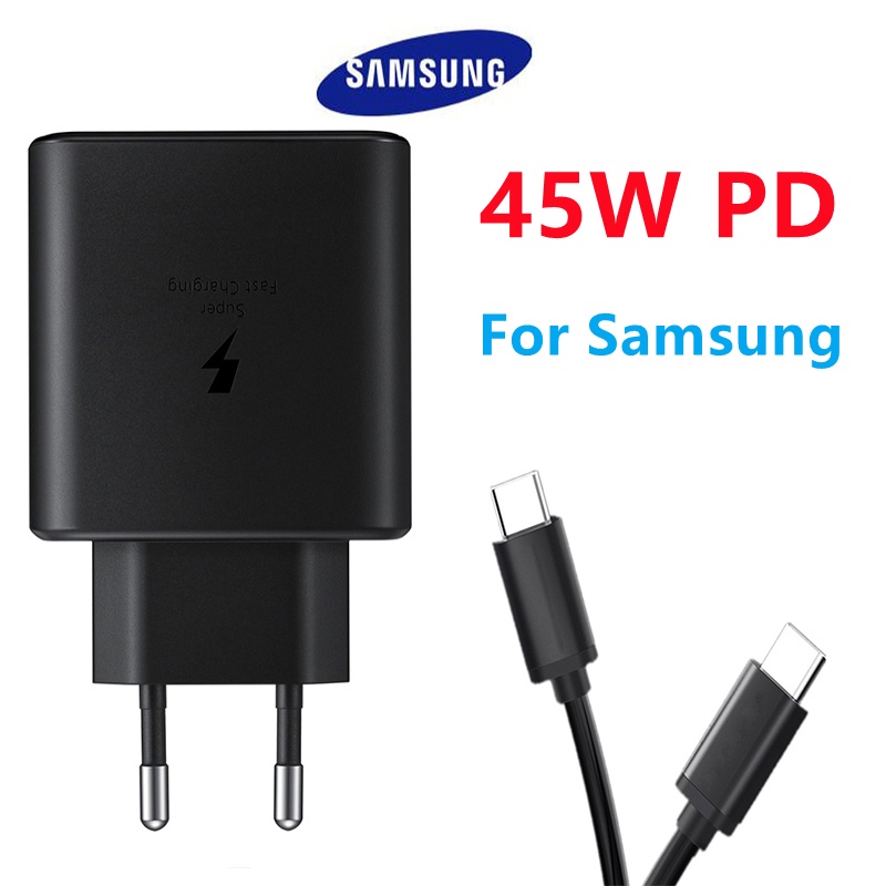 Củ sạc nhanh cổng Usb-C 45w cho Samsung Galaxy Note 10 20 Plus Note10Plus 5g A91 Note10 +