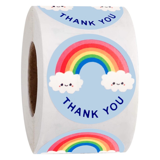 500 STICKER THANK YOU