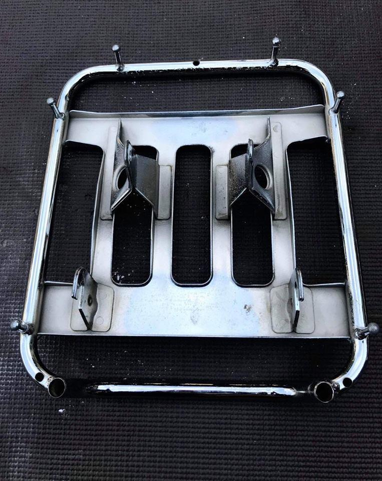 Rear Bag for Cub 81 (Thick Stainless Steel) Model 2