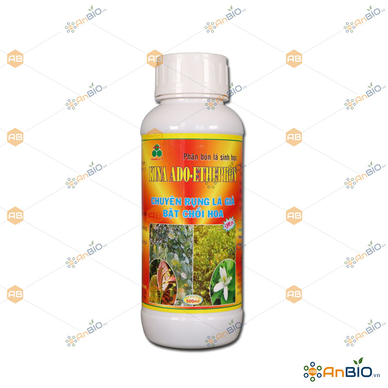 Sản phậm rụng lá ado ethephon chai 500ml rụng lá già bật mầm non - b3.1008