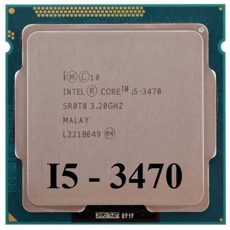 Bảng giá Bộ vi xử lý Intel CPU Core i5 3470 3.6GHz (4 lõi, 4 luồng) Phong Vũ