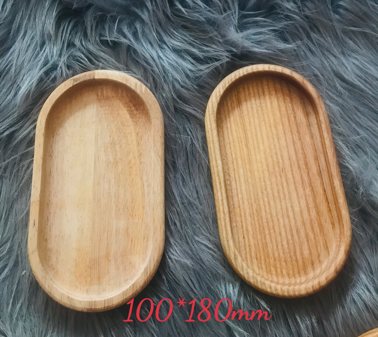 Khay gỗ Oval decor