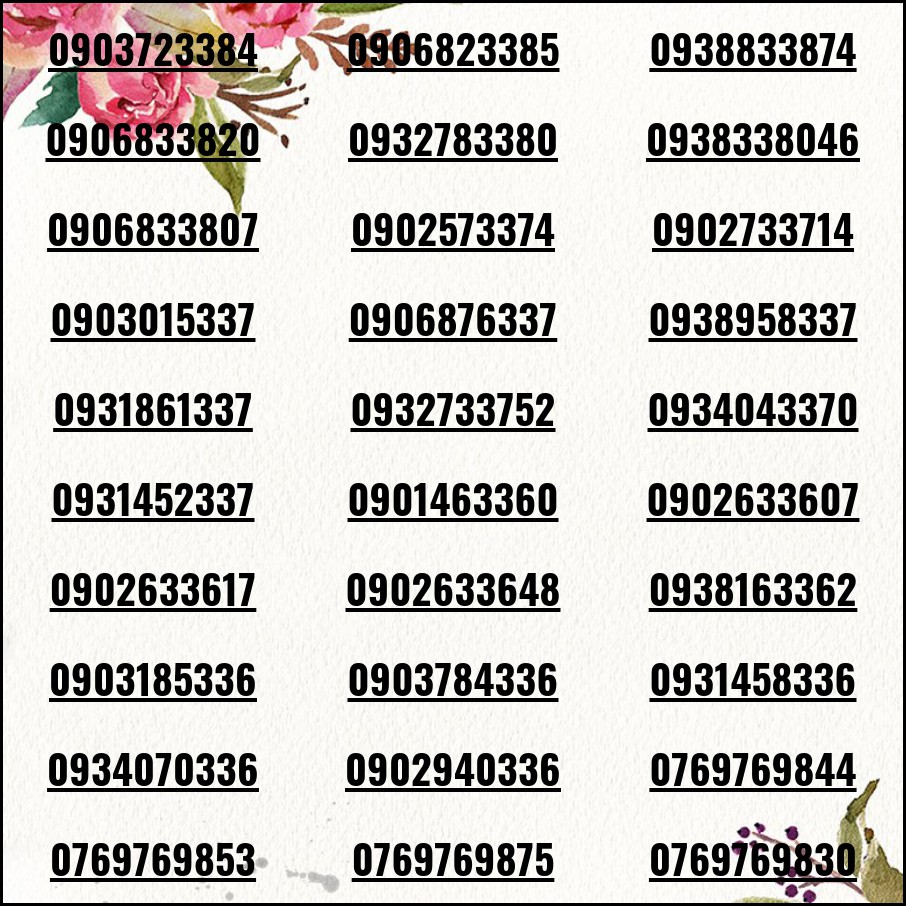 Sim MobiFone hành động đẹp