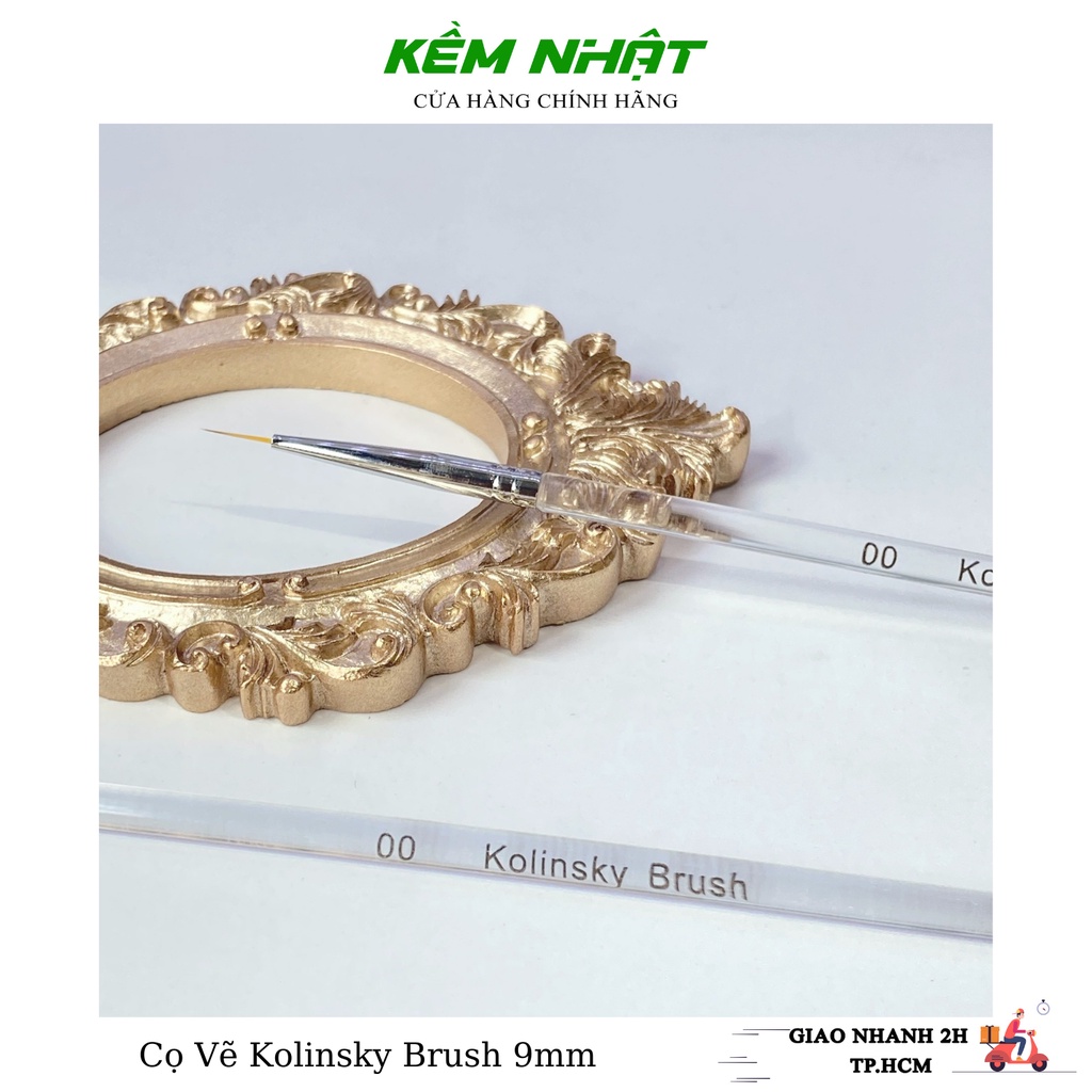 Cọ Vẽ Kolinsky Brush Cán Trong
