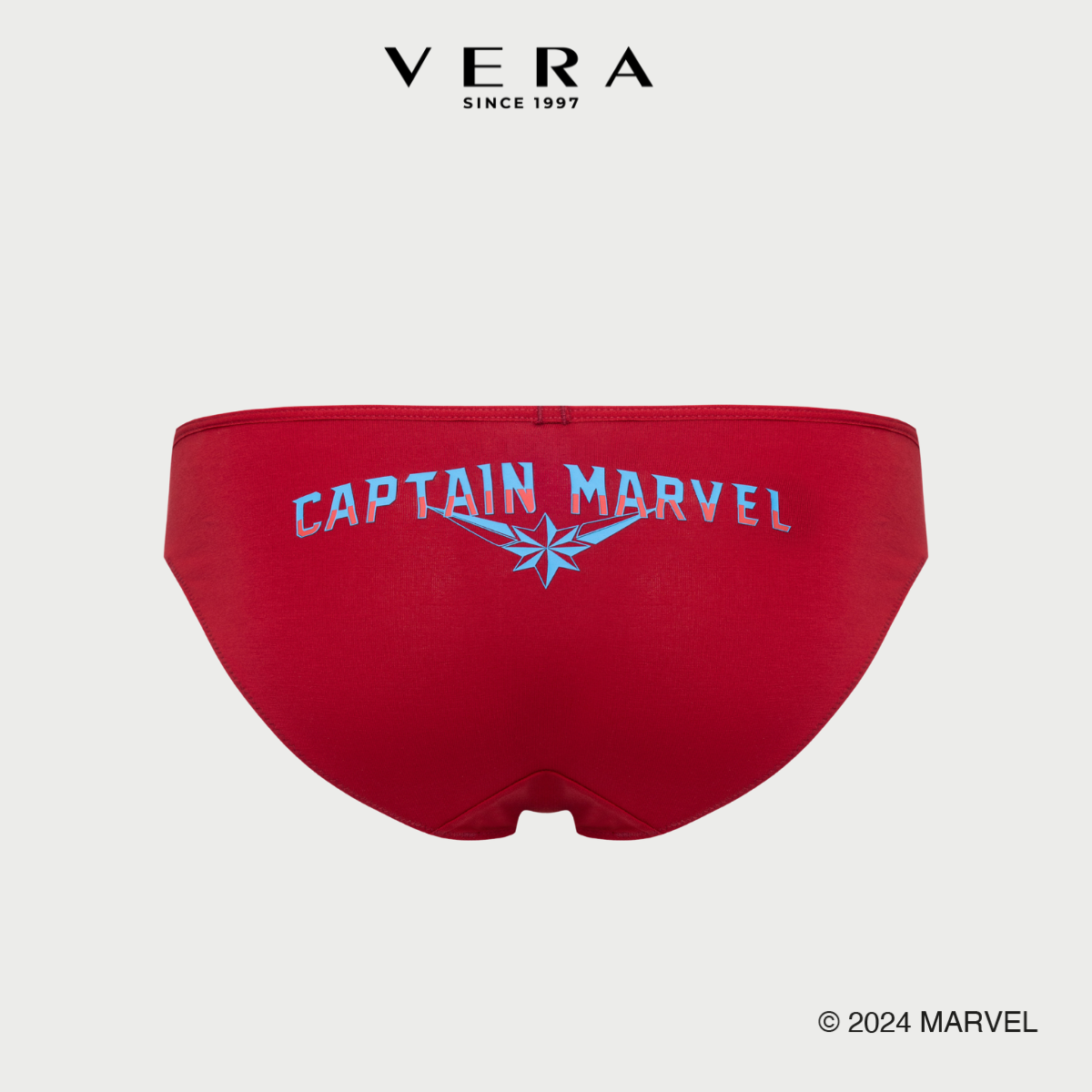 Quần lót bikini nữ Marvel cotton in điểm - D0001