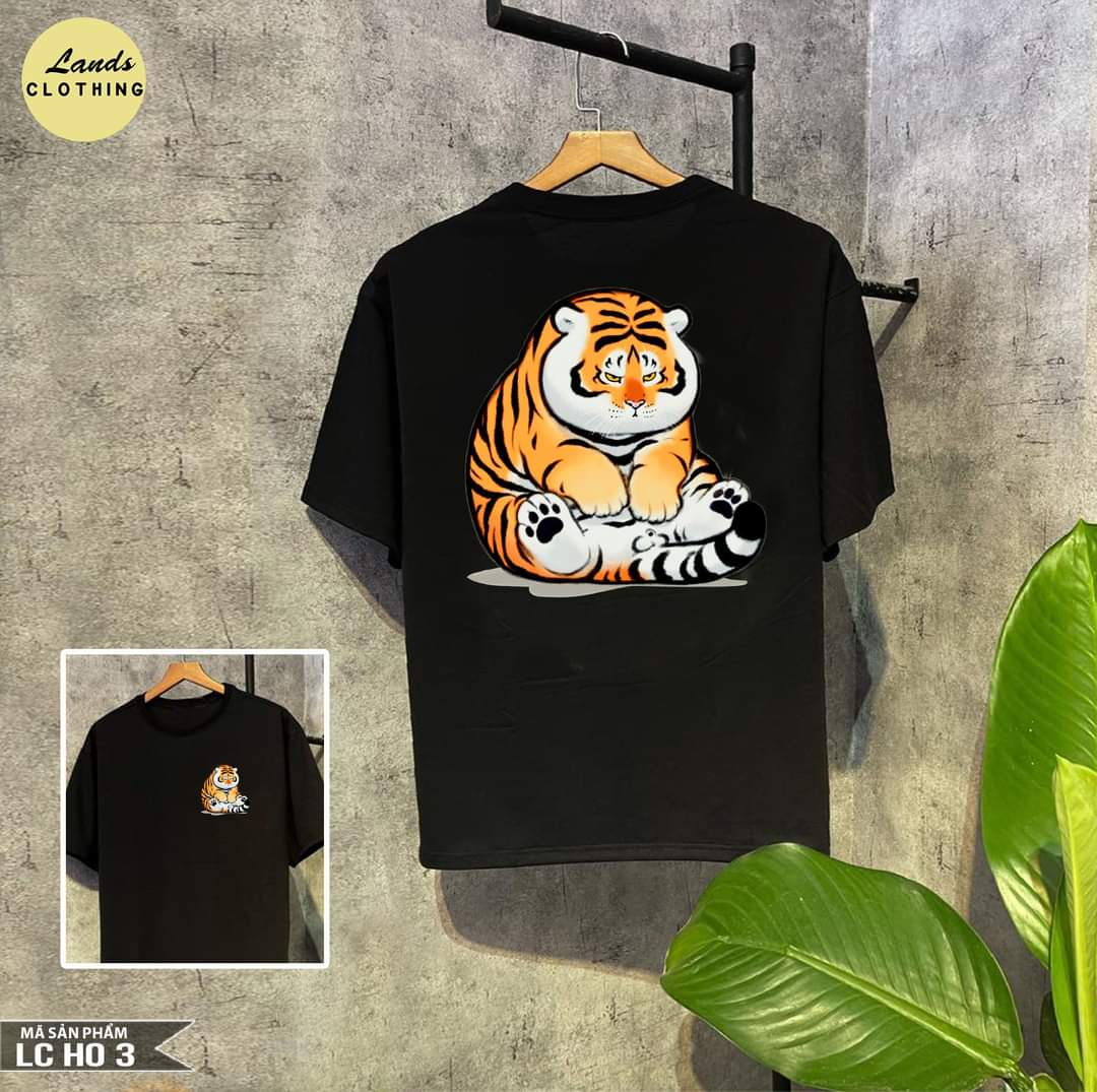 ÁO I.M HỔ, SET ÁO NAM IN HÌNH CUTE