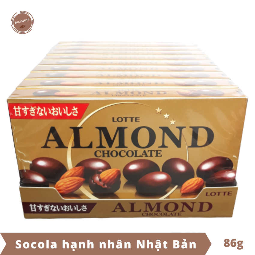 Socola hạnh nhân Nhật Bản