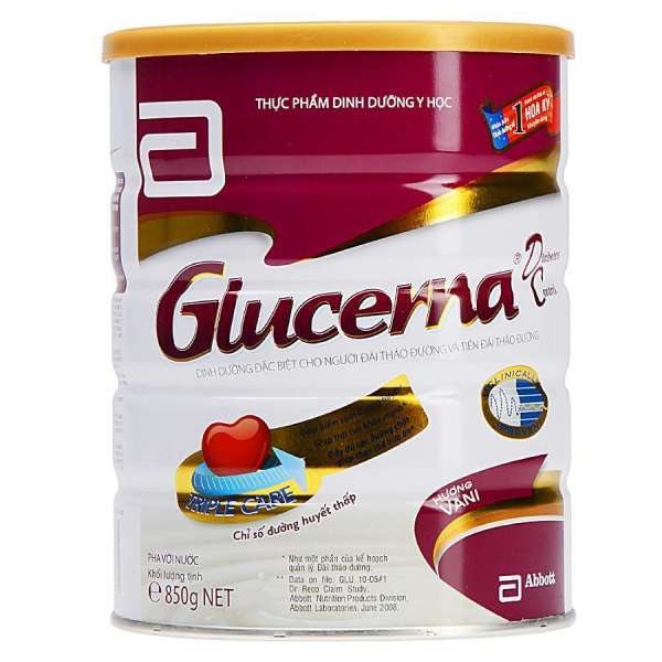 Sữa Bột Abbott Glucerna 850g