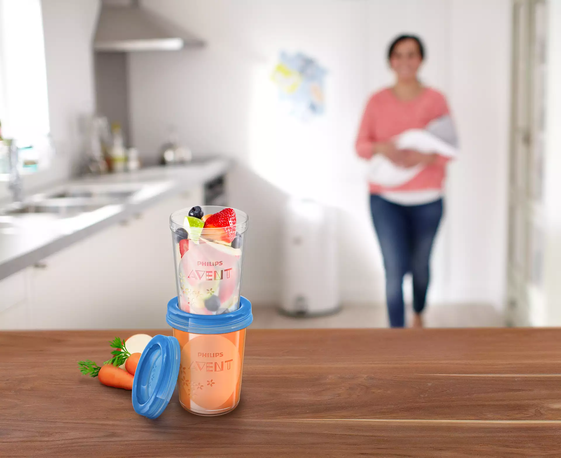 Cốc đựng sữa- thức ăn Philips AVENT 240ml (giá 1 cốc)