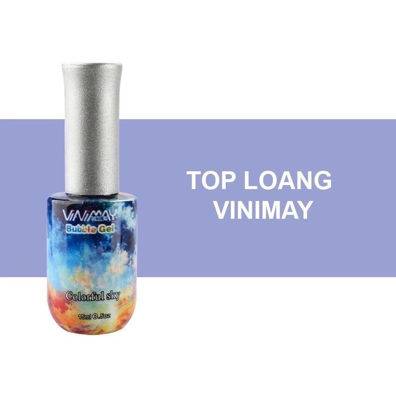 Sơn gel Vinimay Base Top coat Cứng móng , top kim cương
