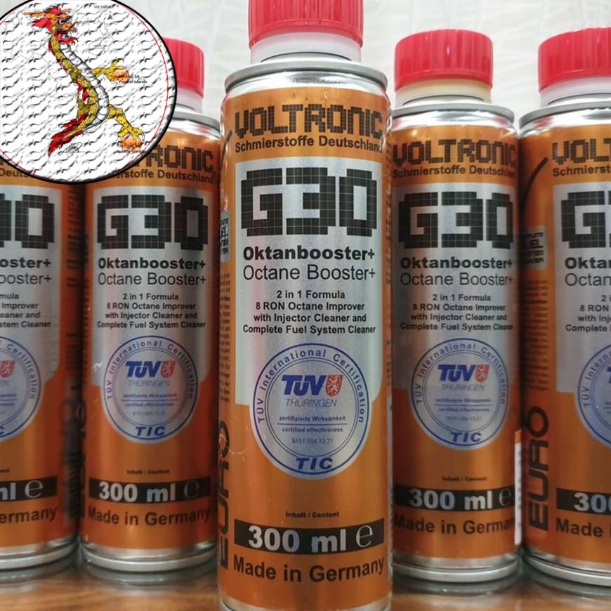 Vệ sinh kim phun buồng đốt voltronic g30, phụ gia xăng voltronic g30 octane booster + trải nghiệm hoàn hảo