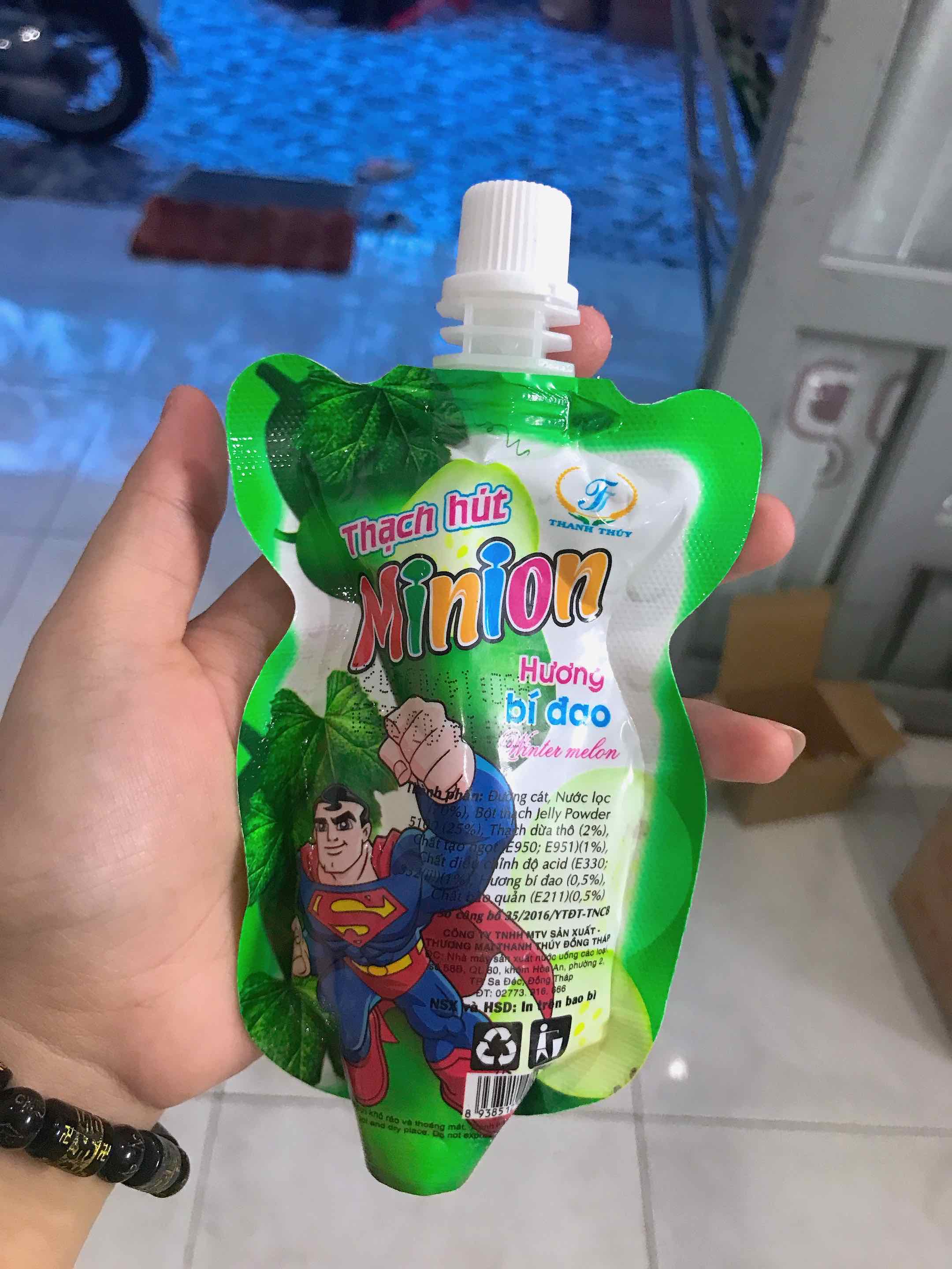 3 TÚI Thạch Hút Trái Cây Tuổi Thơ