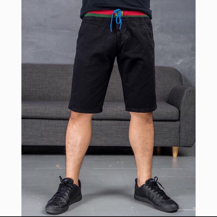 [HCM]Quần Sọt Kaki Lưng Bo Thun LD29