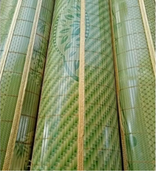 Chiếu trúc Tây Bắc - chiếu tre Tây Bắc 1,8x2m (họa tiết ngẫu nhiên)