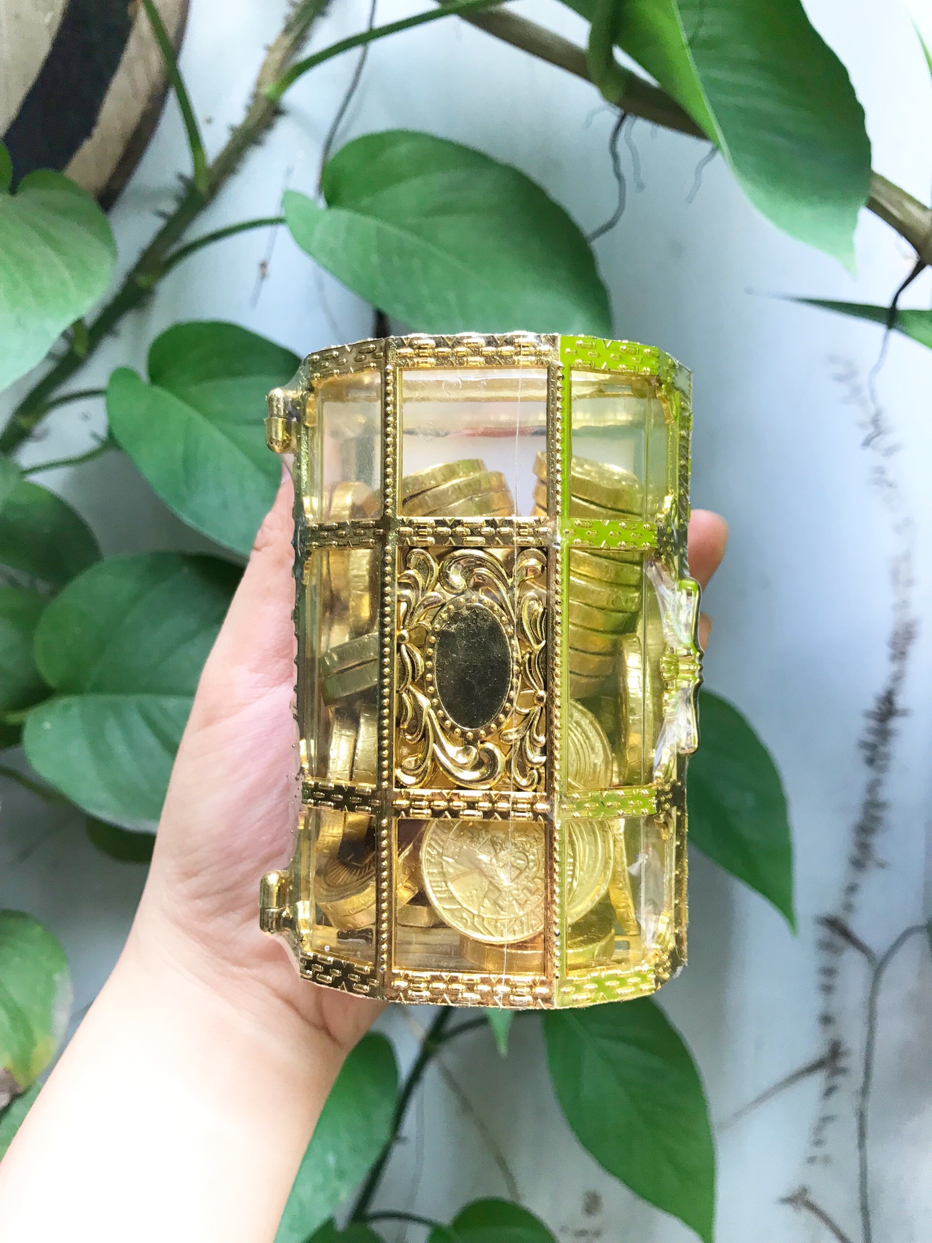 Kẹo Sôcôla Đồng Tiền Rương Thái Lan (Hộp 120g)