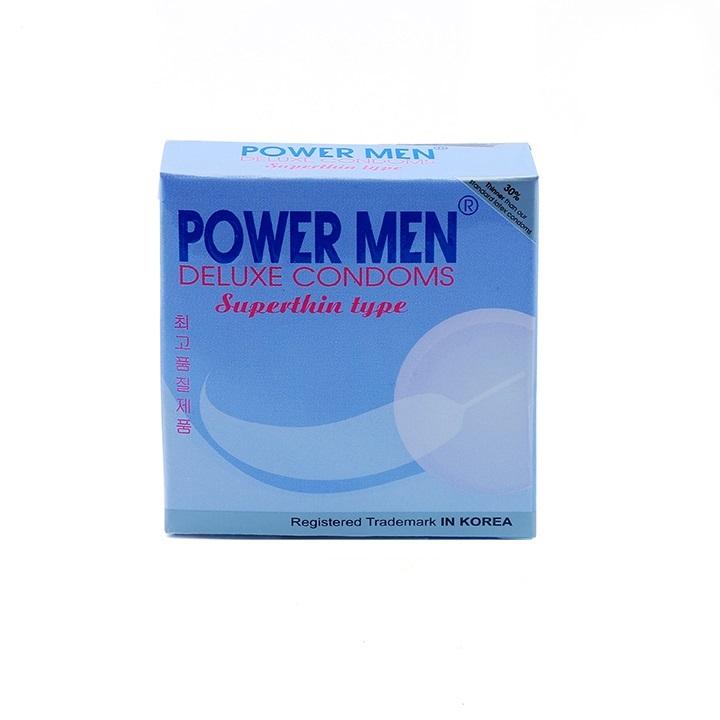 [HCM]BAO CAO SU POWERMEN SIÊU MỎNG (Hộp 3 Cái)