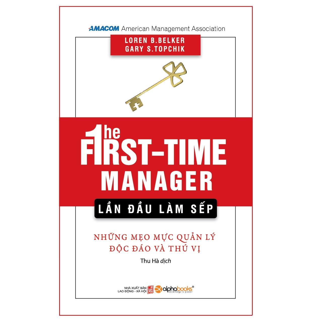 Sách - Lần đầu làm sếp