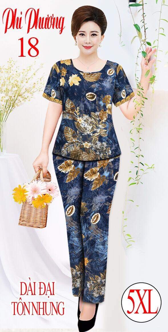 [HCM]Bộ Dài tôn thái size 40-78kg (Coi phần mô tả dùm shop nhé)