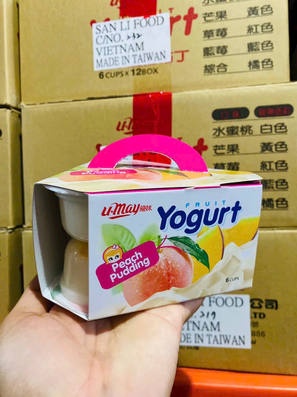 Thạch rau câu sữa chua Umay - Pudding Fruit Yogurt 510g