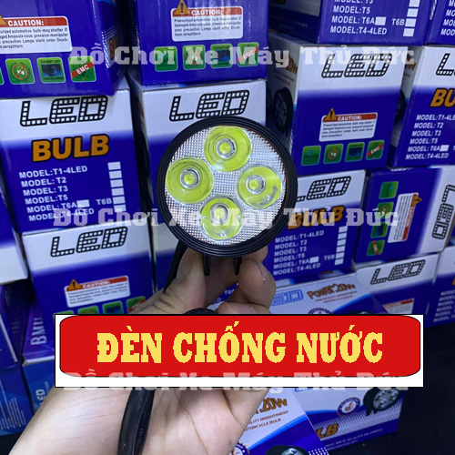 [HCM]Đèn trợ sáng pha led L4 siêu sáng - Bảo hành 6 tháng