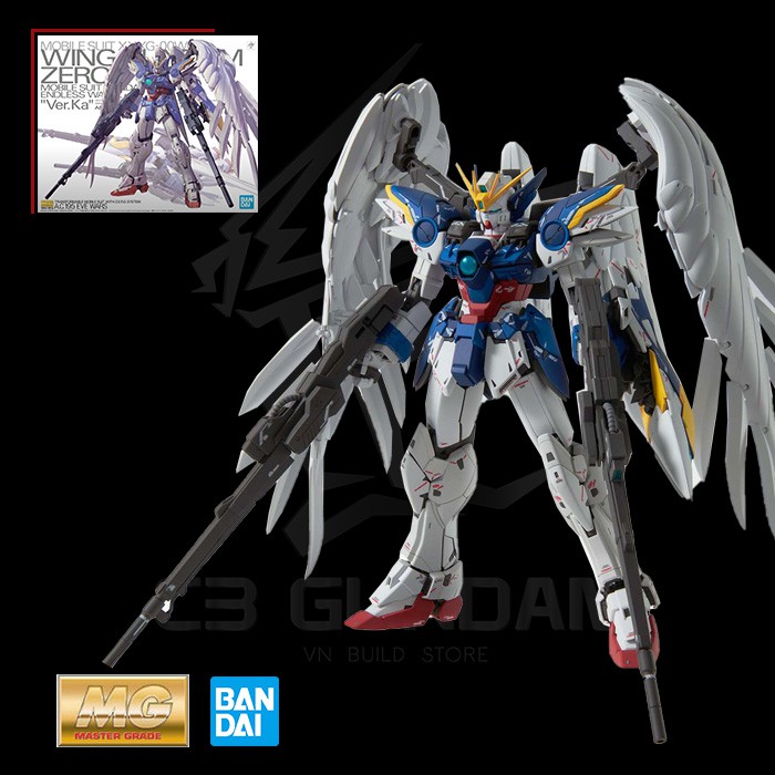 Hcm][Có Sẵn] Mô Hình Gundam Bandai Mg 1/100 Wing Gundam Zero Ew Ver. Ka |  Lazada.Vn