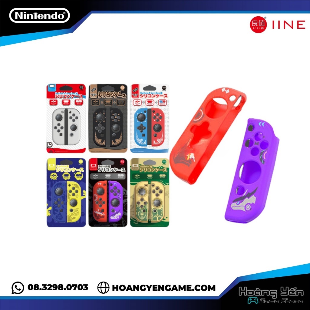 Bao Silicon Joy con Nintendo Switch Oled/ Bọc Silicon Joy Con IIne